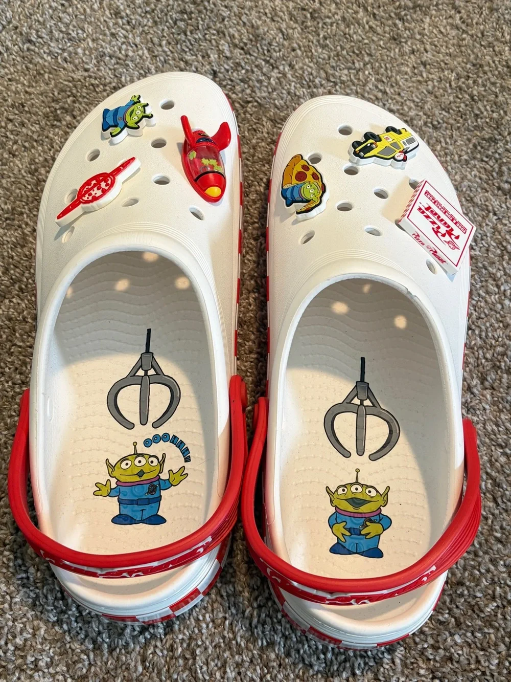 CROCS pizza planet